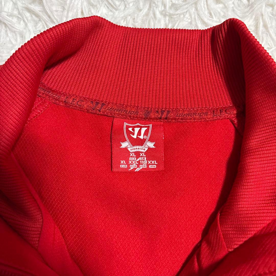 リバプールFC 12/13 warrior トレーニングウェア ハーフジップ