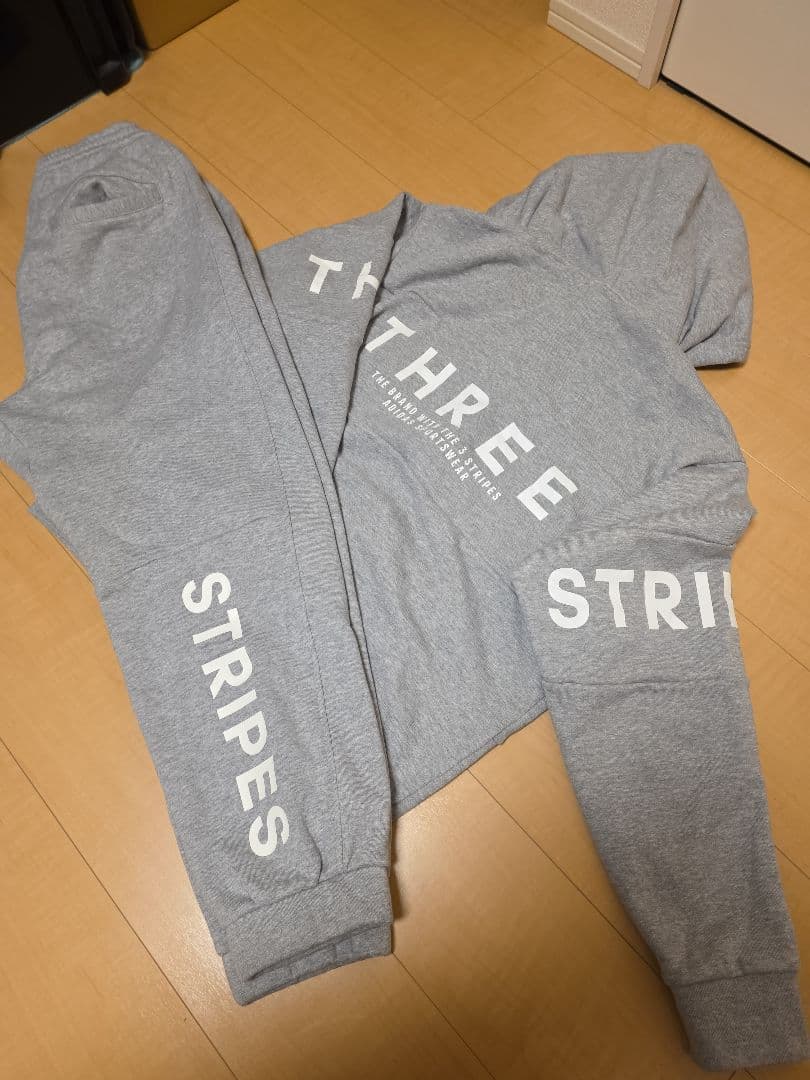 adidas セットアップ スウェット上下 ジャージ ジップアップ