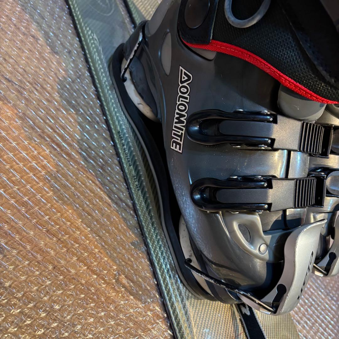 メンズ　ショートスキー　ファンスキーセット　elan 26-26.5ｃｍ