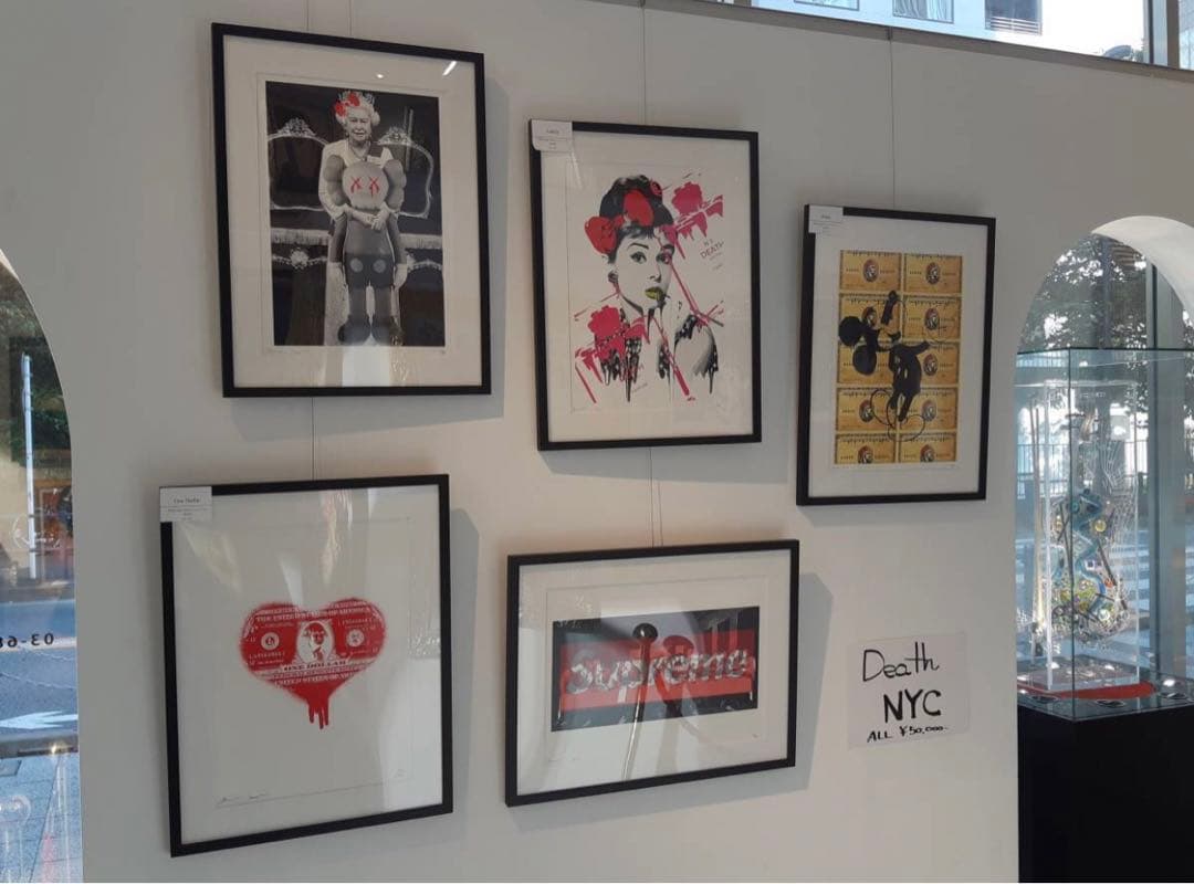 売約済！世界限定品 正規品DEATH NYC ポップアート 遊園地　遊具