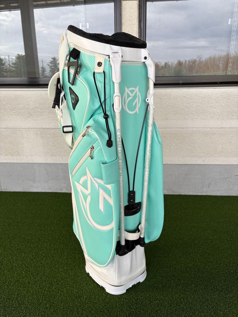 omnix GOLF スタンドキャディバッグ ミントグリーン　新品