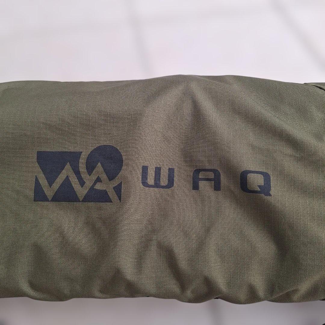 美品　WAQ 2WAY　フォールディングコット　カーキ