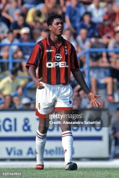 ACミラン 97/98 ホーム ユニフォーム #9 クライバート 選手仕様