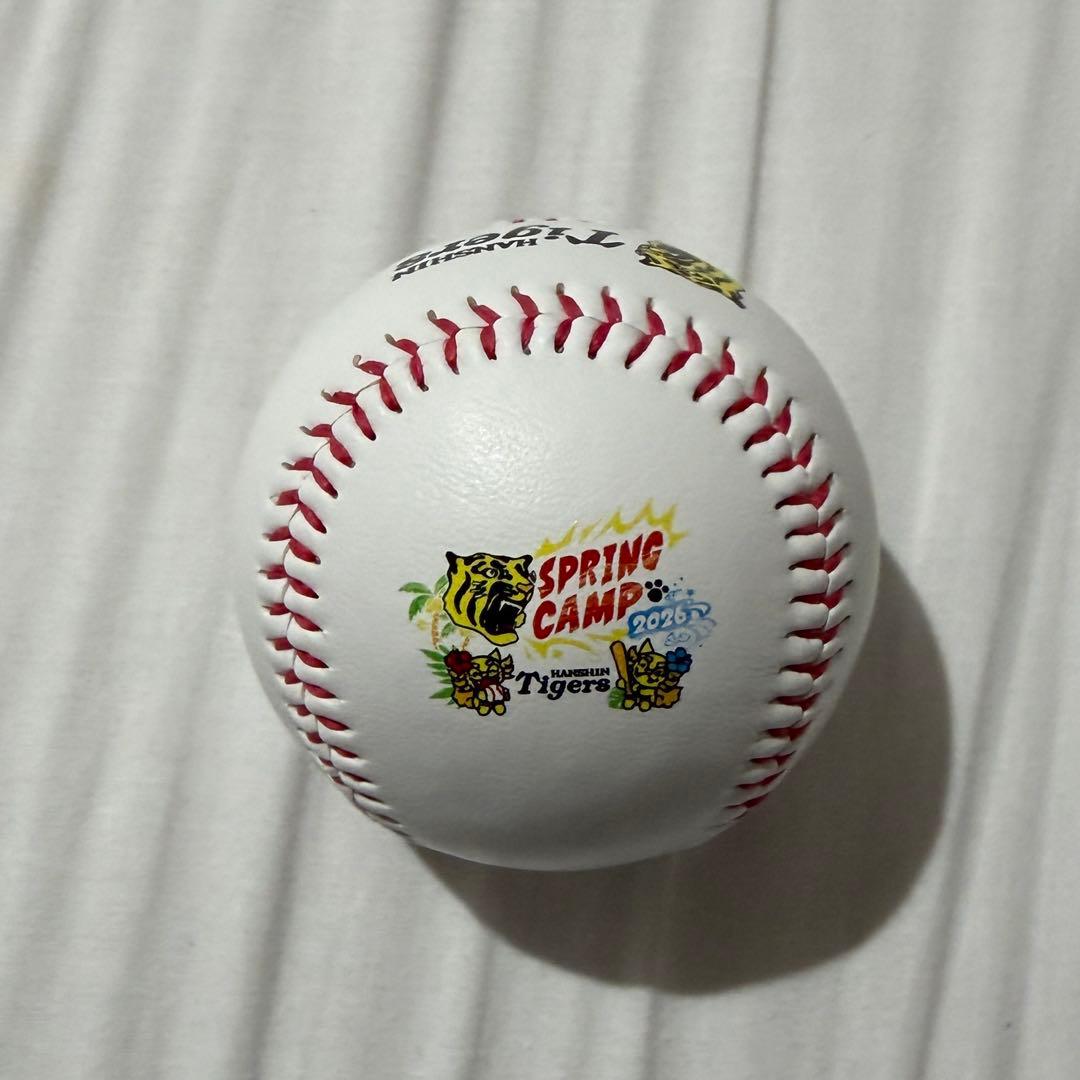 阪神タイガース 高橋遥人 直筆サインボール 沖縄限定 ロゴ 2026