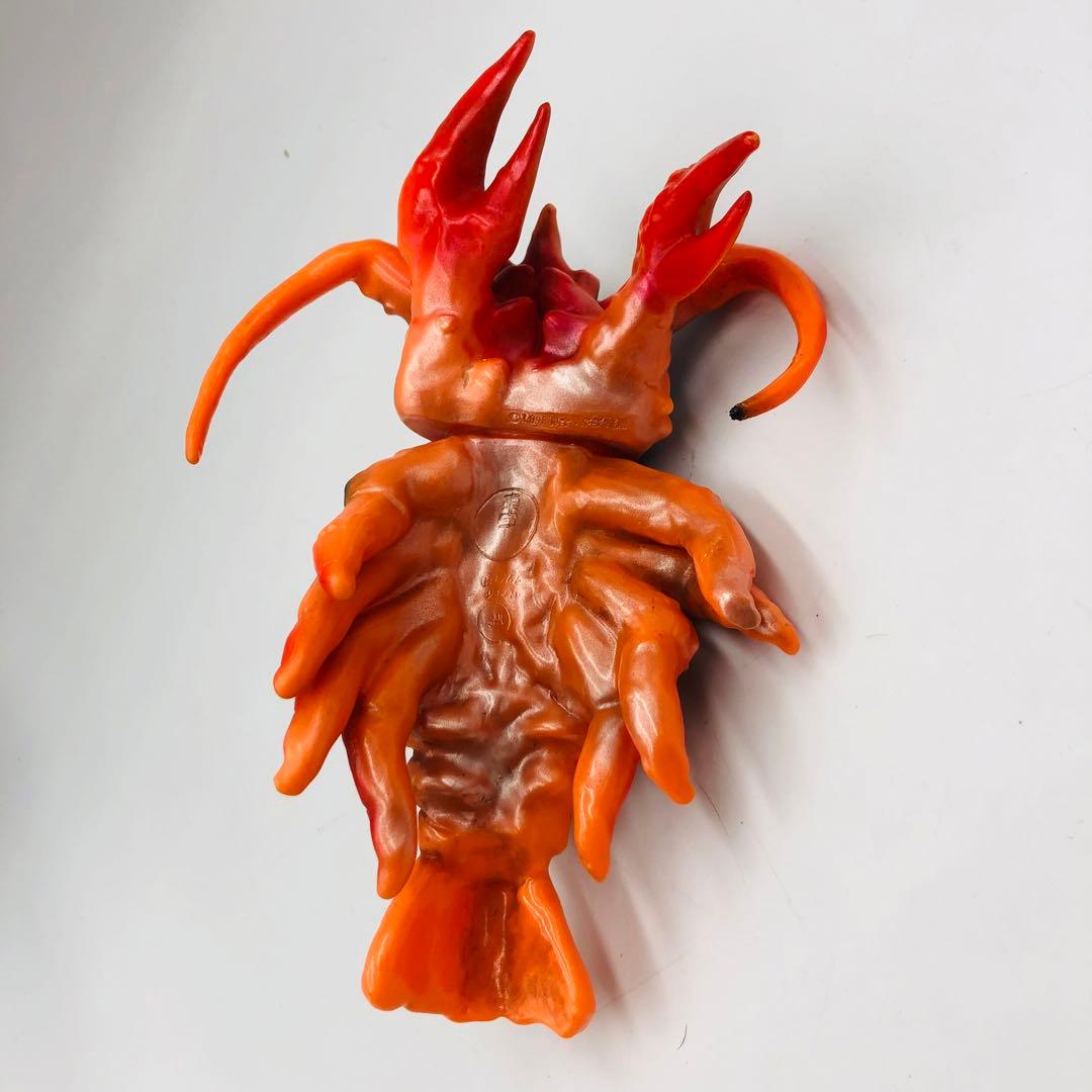 希少 マルサン エビラ 復刻版 レトロ ソフビ 南海の大決闘 ゴジラ怪獣