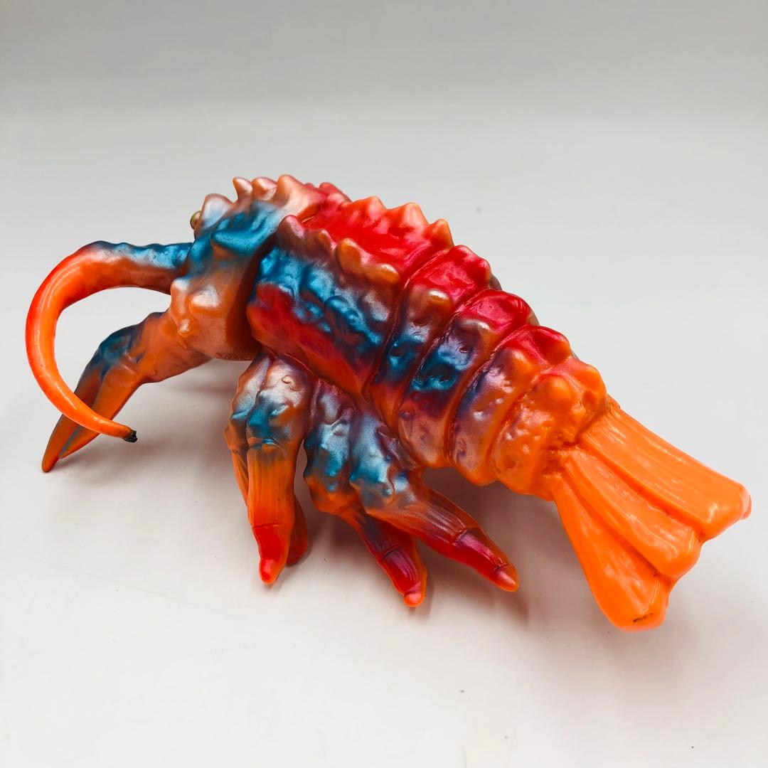 希少 マルサン エビラ 復刻版 レトロ ソフビ 南海の大決闘 ゴジラ怪獣