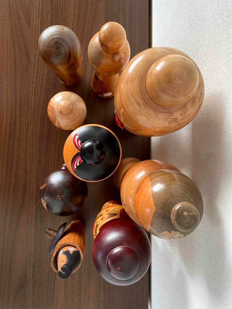 【2/6削除】 創作 こけし セット まとめ レトロ kokeshi 人形