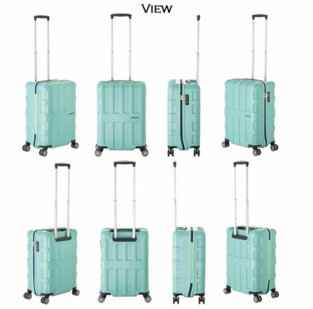 スーツケース 40L キャリーケース　パールホワイト　TSAロック搭載