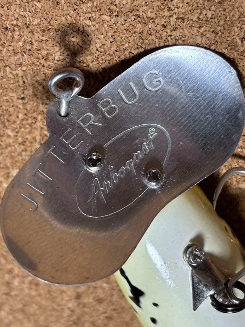 オールドルアー　OLDジッターバグ　出目　オールドヘドン　ラッキー13 ウッド