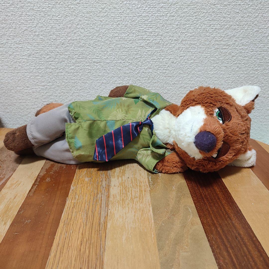 セキグチ　ズートピア　ニック　ぬいぐるみ　ディズニー