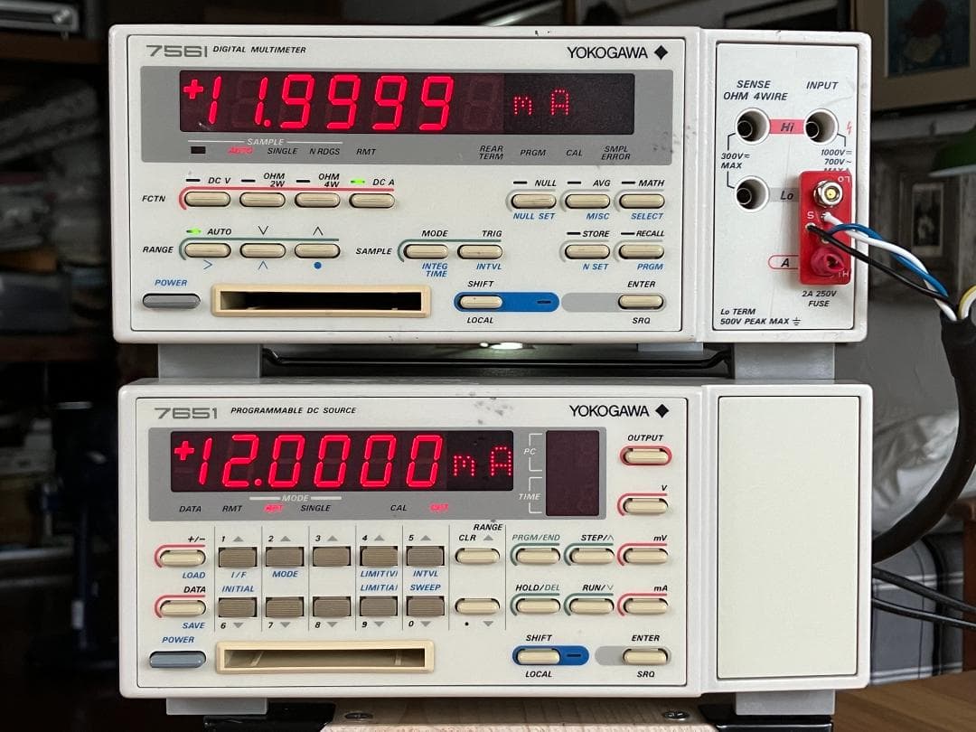 その他 YOKOGAWA 7561(6-1/2) & 7651( DC Source)