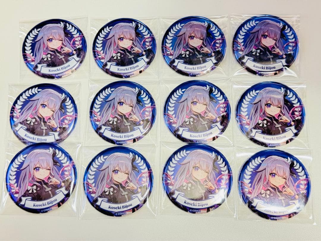 古石ビジュー　ホロライブEN 3rd Concert 缶バッジ