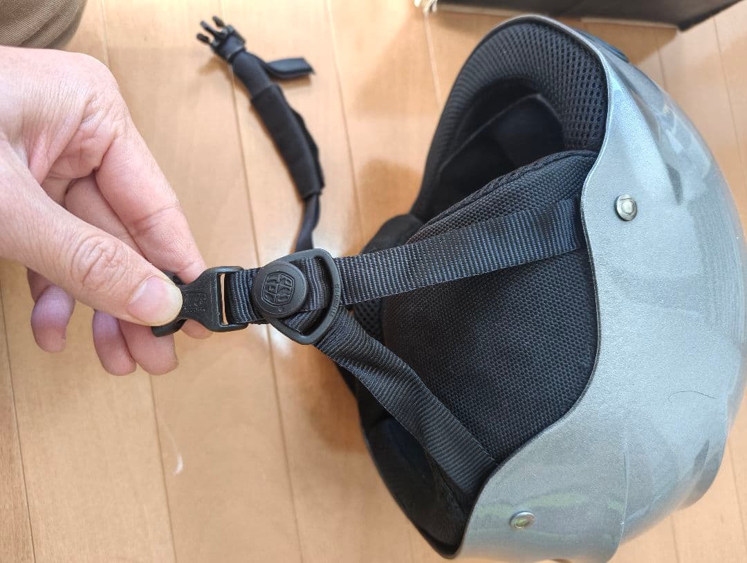 PRO TEC シルバー ヘルメット 箱付き