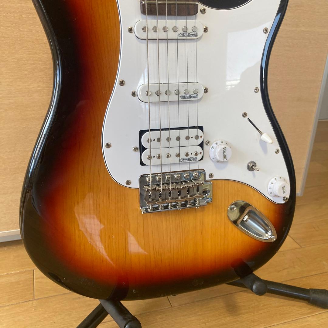 BUSKER'S BST-2H エレキギター サンバースト