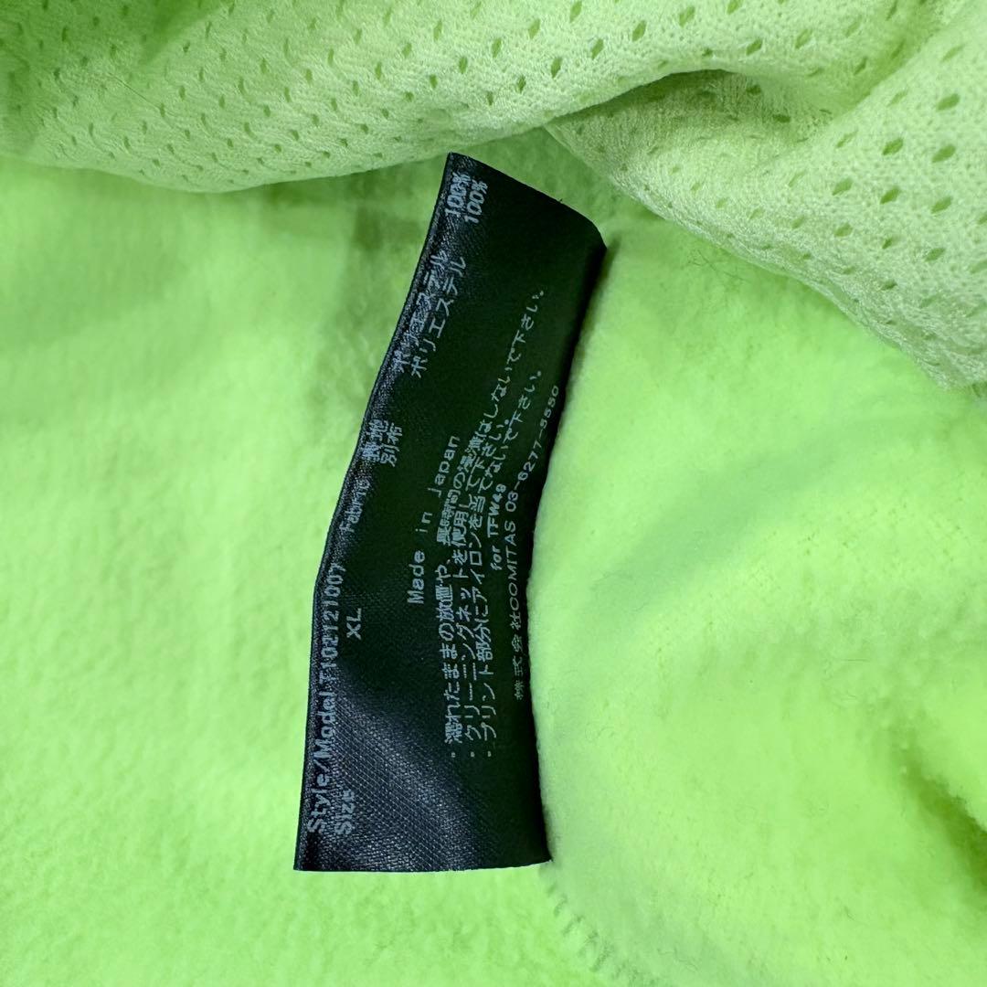 TFW49 クルーネック crewneck ゴルフ ジャケット 蛍光イエロー