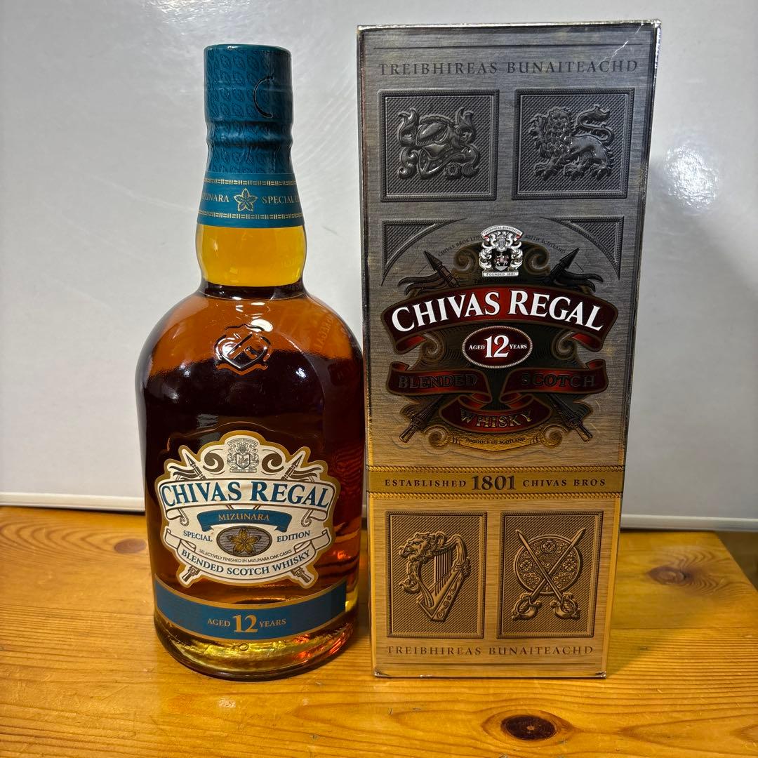 シーバスリーガル ミズナラ12年&ブレンデッド 12年 40% 700ml ２本