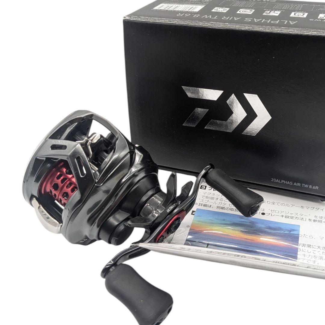 【美品】DAIWA 20ALPHAS AIR TW8.6L ダイワ リール