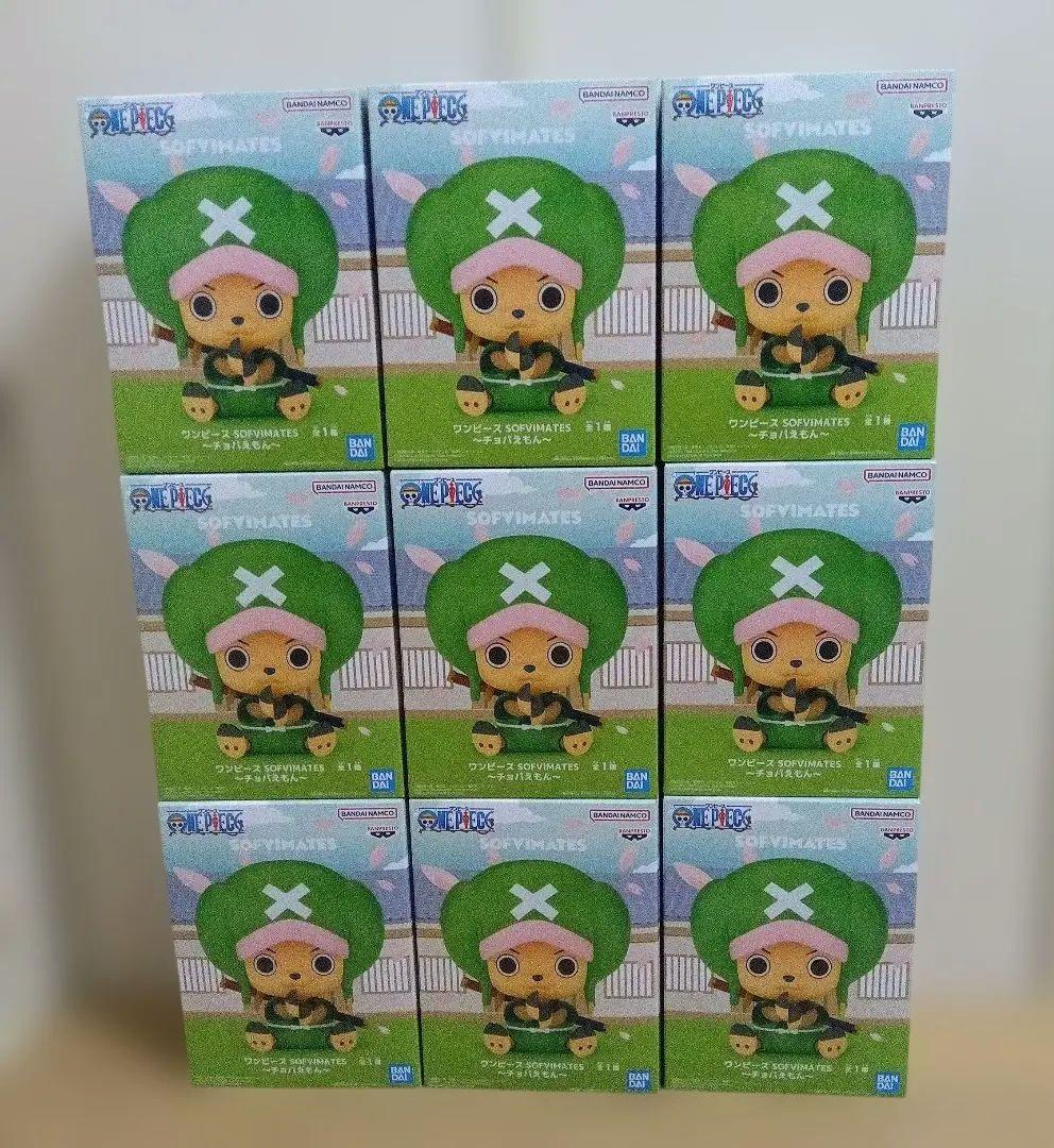 ワンピース　チョパえもん　チョッパー　SOFVIMATES ソフビ　9点セット