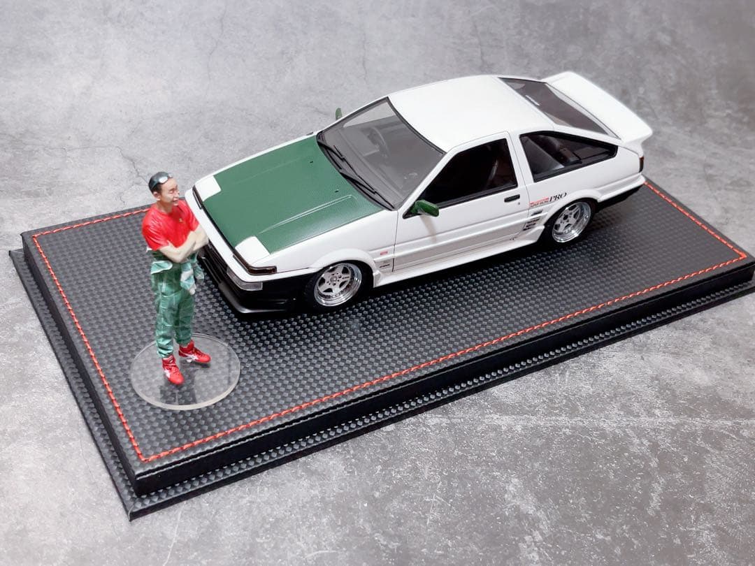イグニッションモデル 1/18 トヨタ AE86 土屋圭市
