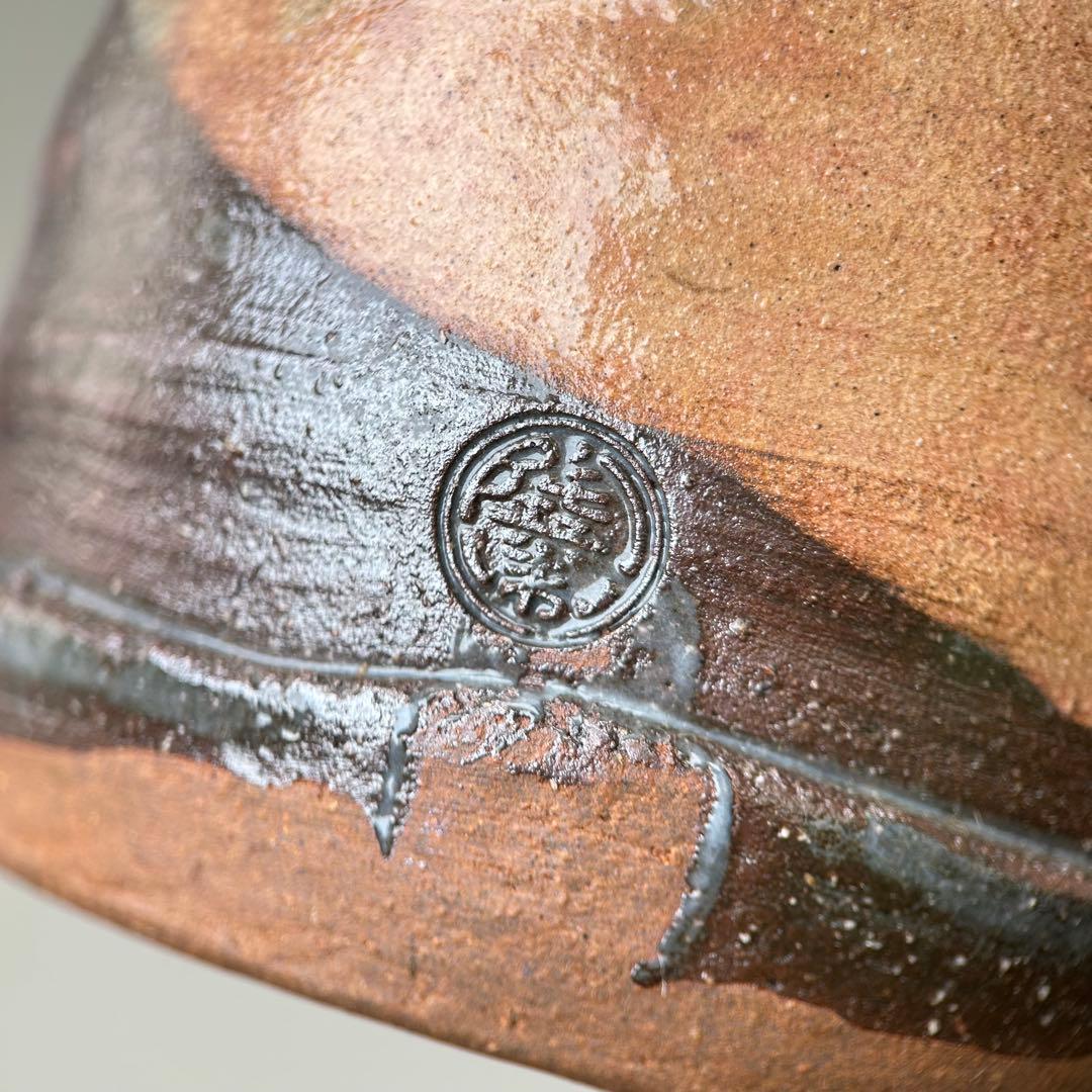 萩焼 十二代 田原陶兵衛 　花入　共箱　陶歴　花瓶　花生　花器　茶道具