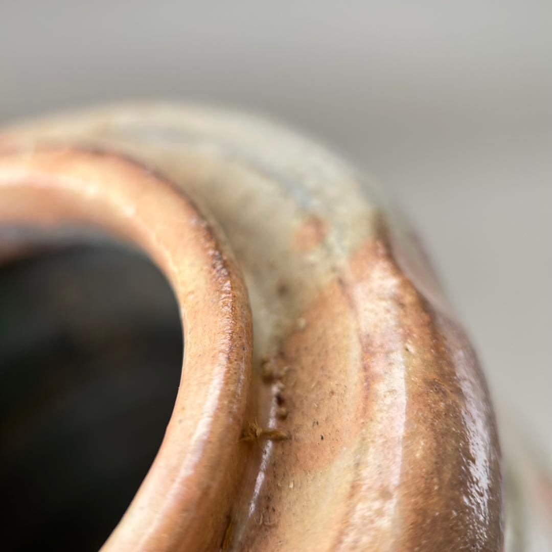 萩焼 十二代 田原陶兵衛 　花入　共箱　陶歴　花瓶　花生　花器　茶道具