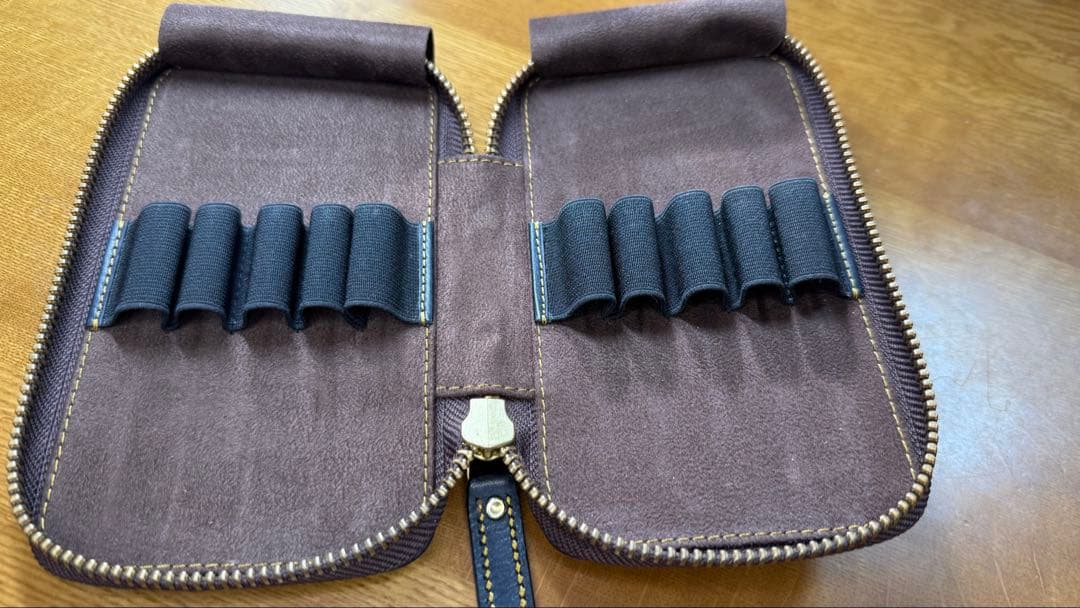 Bahagia＆Craft 10本差しペンケース プエブロネイビー