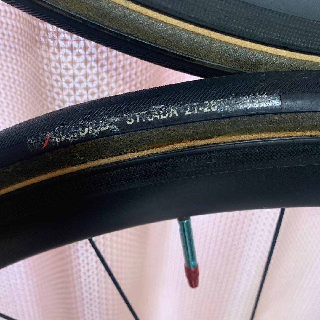 最終価格❣️ カーボンホイール 700C 完組ホイール