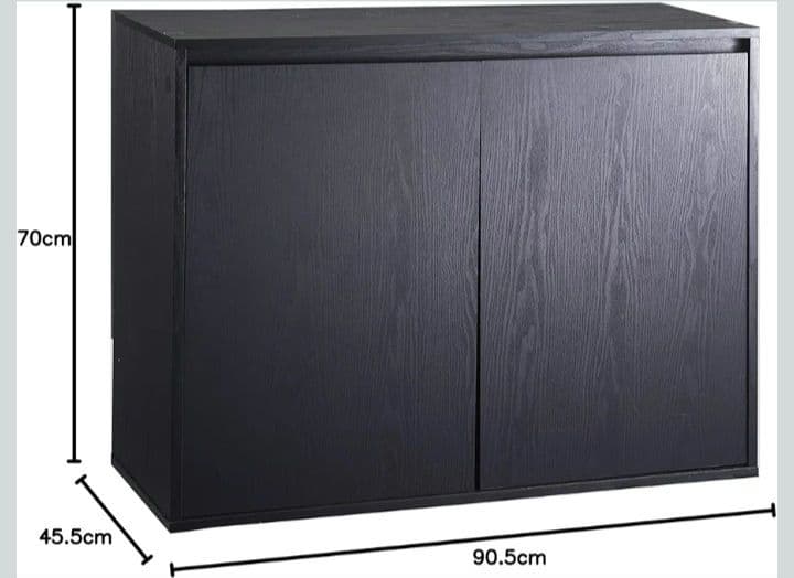 ジェックス　GEX　アクアラック　ウッド　ブラック900BK　つ241