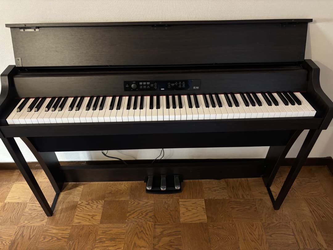 【美品】KORG G1 Air デジタルピアノ ダークウッド 88鍵
