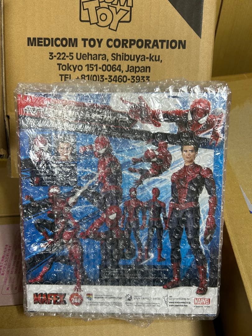 メディコム・トイ MAFEX No.248 アメイジング スパイダーマン 未開封