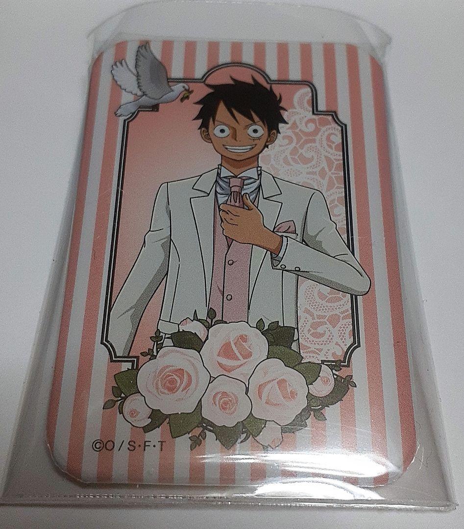 ワンピース お台場 ウエディング 缶バッジ バラティエ ルフィ