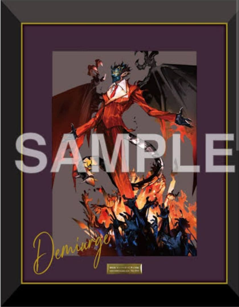 旅*人様 【新品】劇場版「オーバーロード」聖王国編 複製原画 アインズ＋アルベド