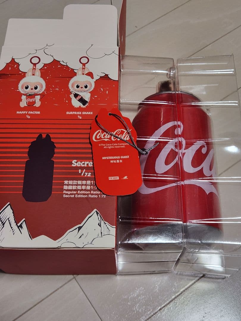 【正規品】POP MART ラブブ コカコーラシリーズ シークレット ぬいぐるみ