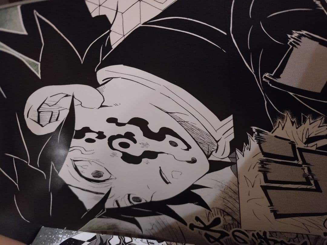 モノクロ漫画ポスター ロール状