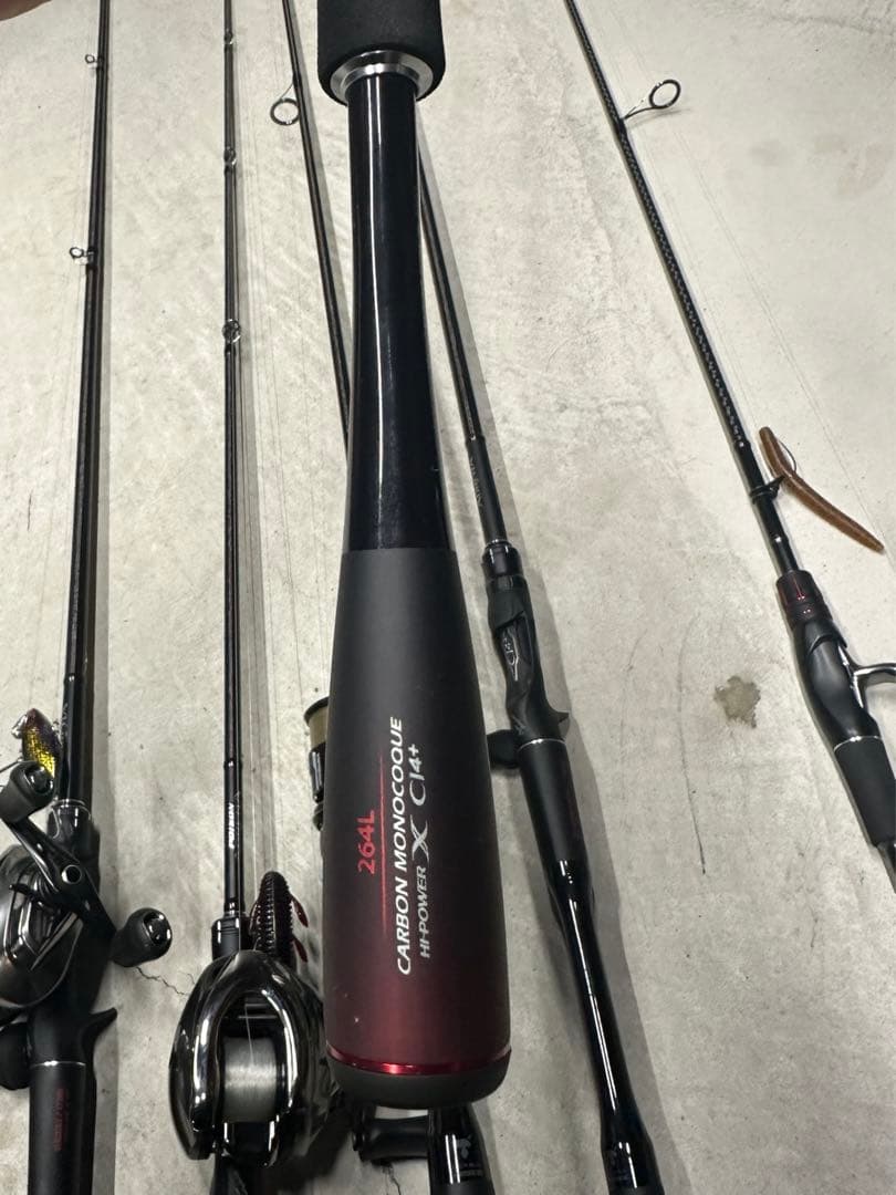 引取りのみ！！　バス釣り　引退セット　超大量セット　未使用品多数有