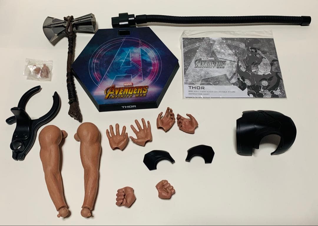 ホットトイズ 1/6スケール ソー /アベンジャーズ/洋画/映画/マーベル