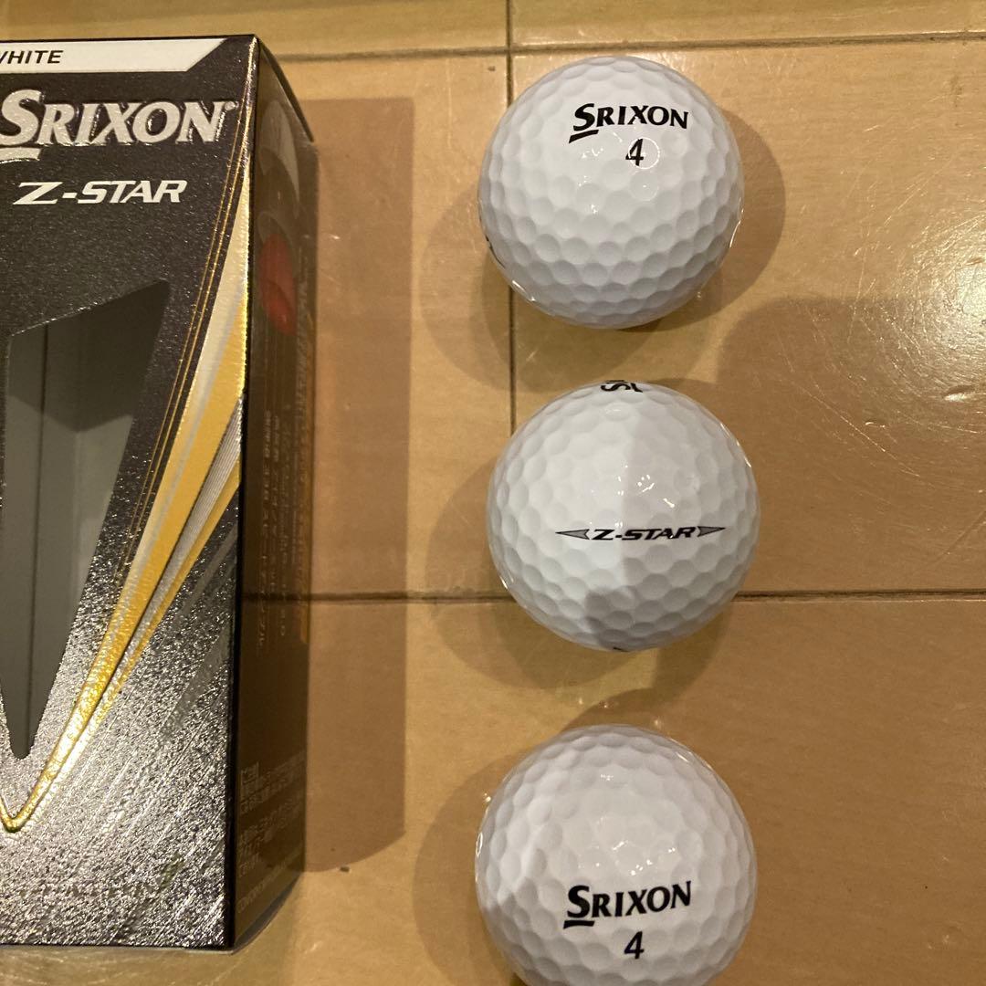 Srixon Z-STAR ホワイト 3ダース