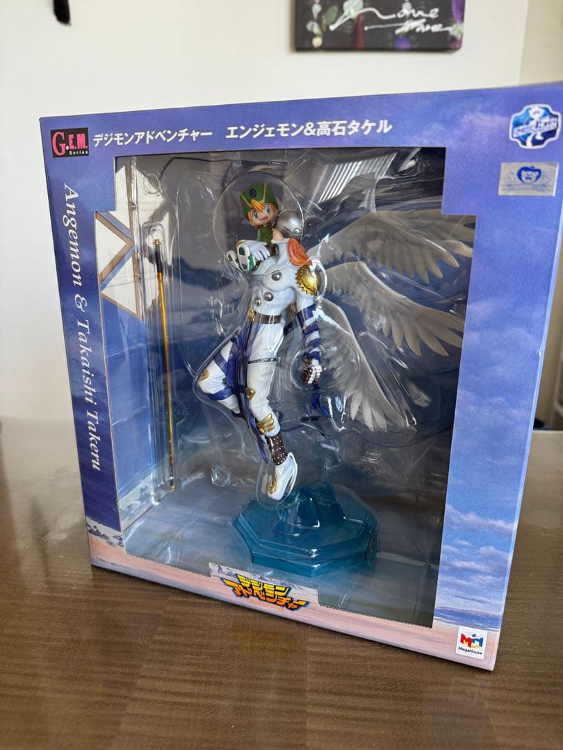 G.E.M.シリーズ デジモンアドベンチャー エンジェモン＆高石タケル
