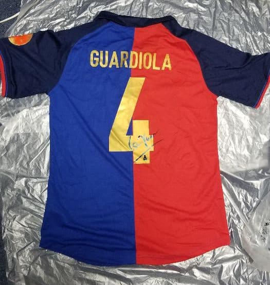 グアルディオラ　ジョゼップ・グアルディオラ　ペップ 直筆サイン　サイン