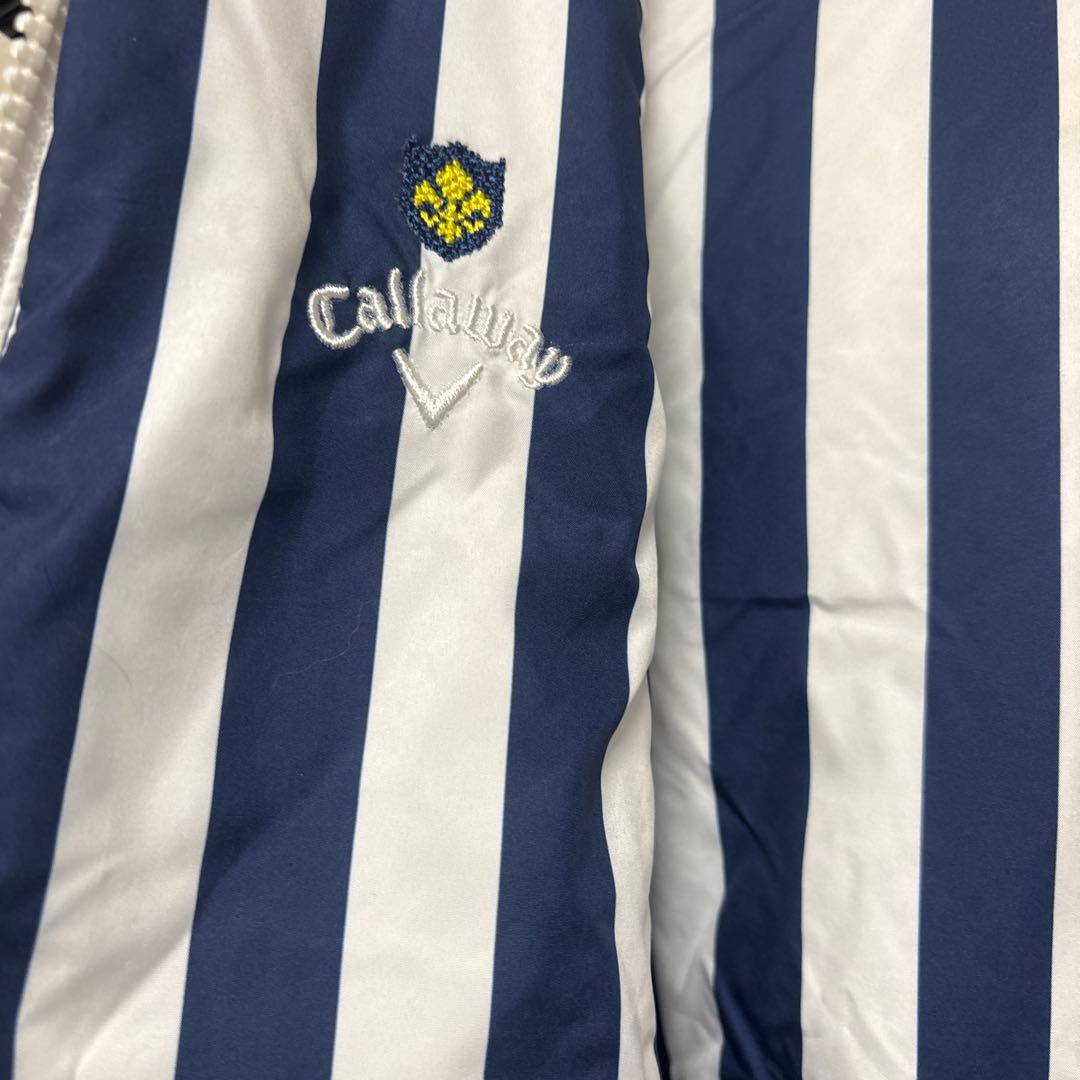 キャロウェイ　リバーシブルネイビー ダウンジャケットとスカートセット Mサイズ