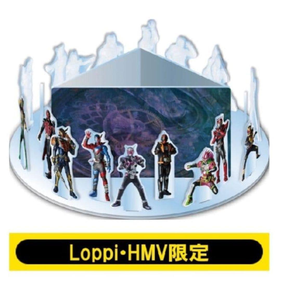 仮面ライダー　平成20作品　アクリルジオラマ　Loppi&HMV限定