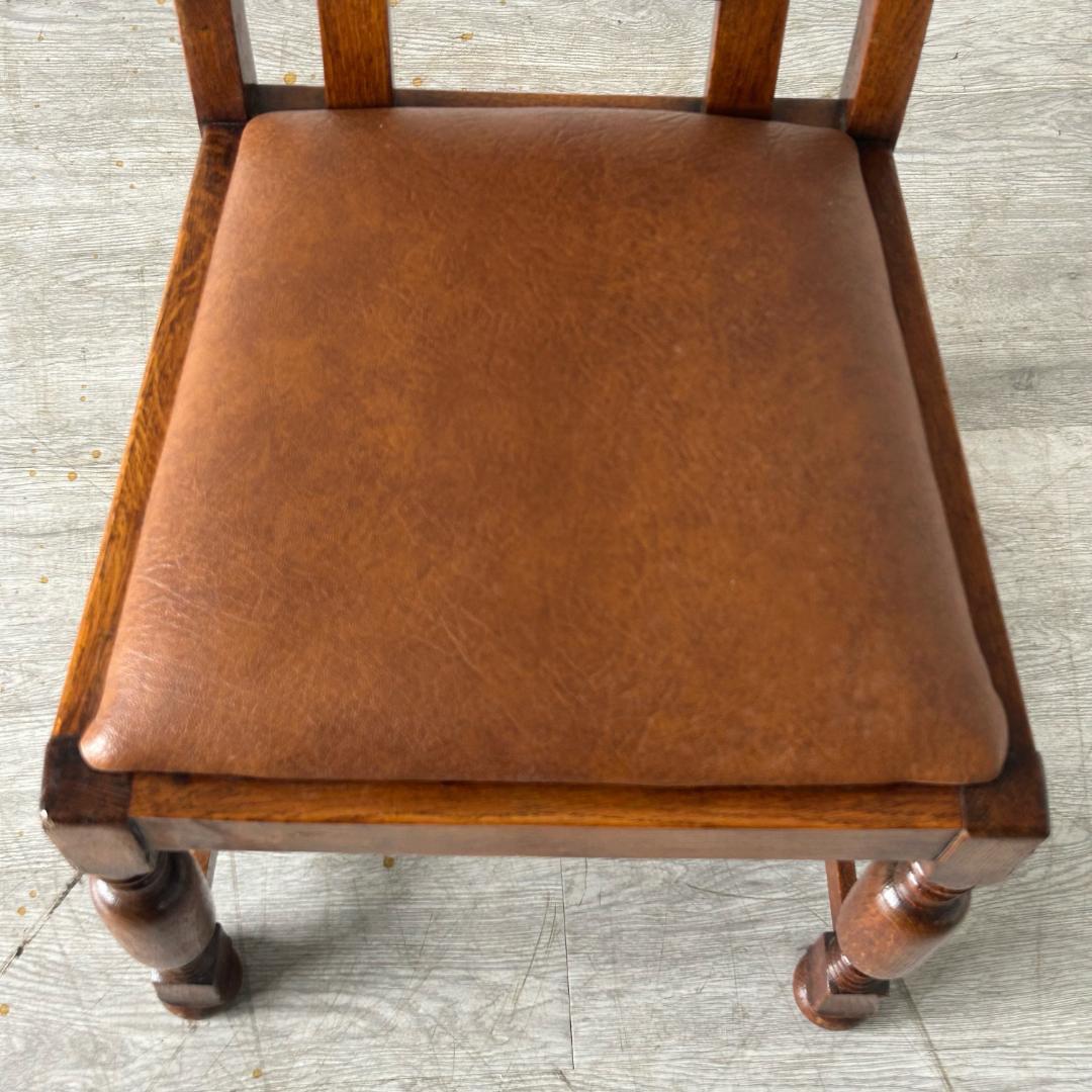 イギリス アンティーク 家具 ダイニング チェア 1930年頃 椅子 591A3