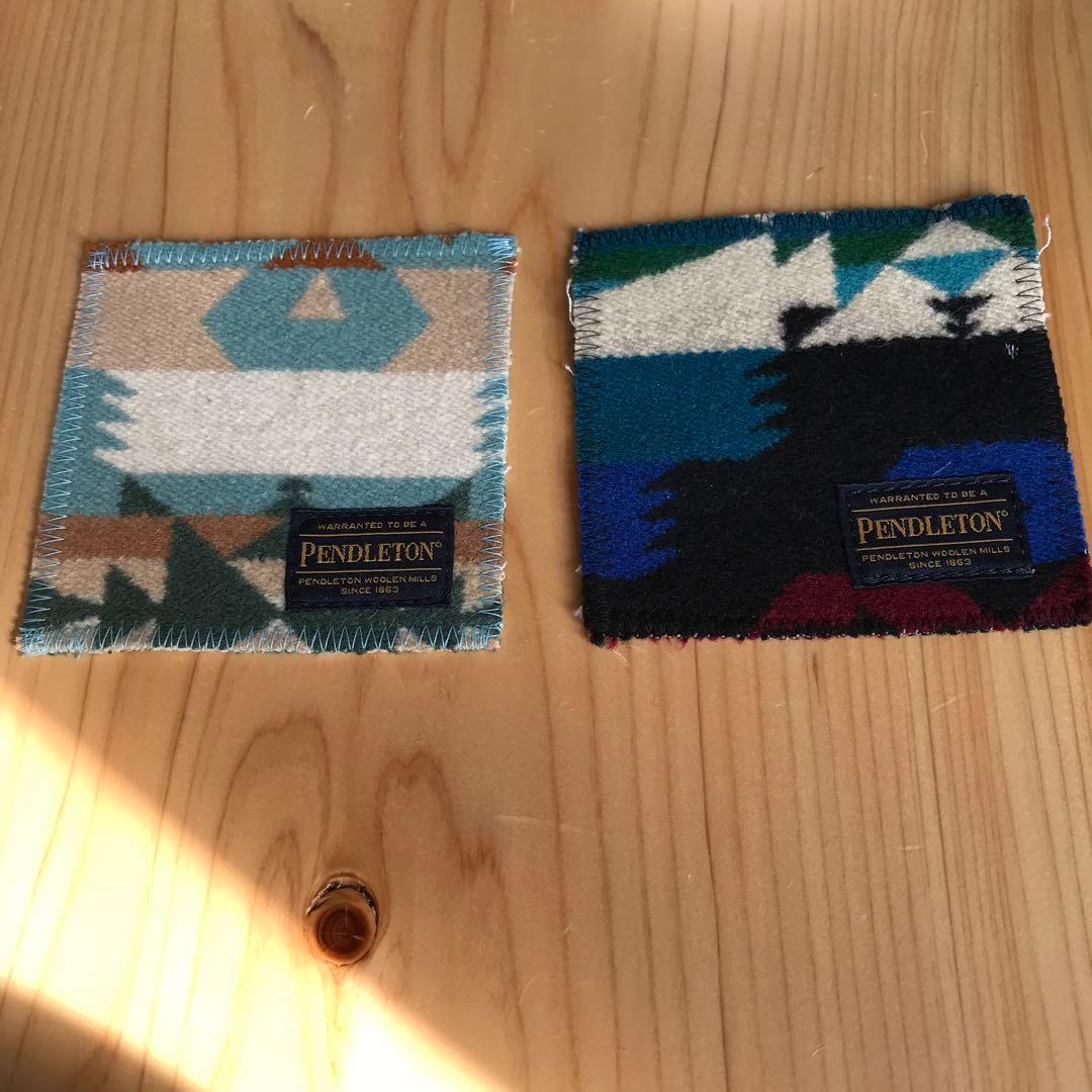 Pendleton fireking マグカップ 2個セット コースター付き
