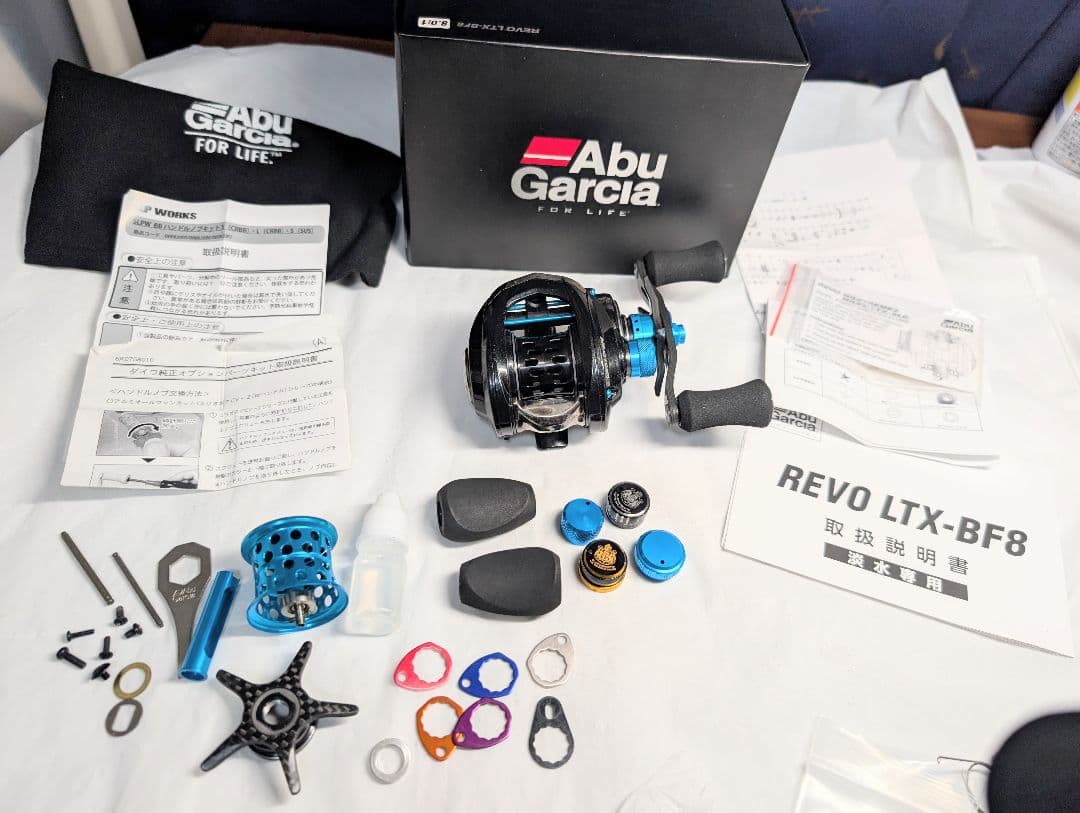 アブガルシア　管553GP　レボ LTX BF8 右ハンドル　カスタム品？