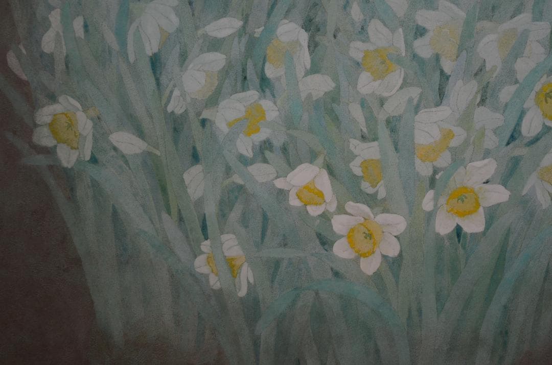 【作品名 「夢想」 岩絵の具】東山魁夷の流派