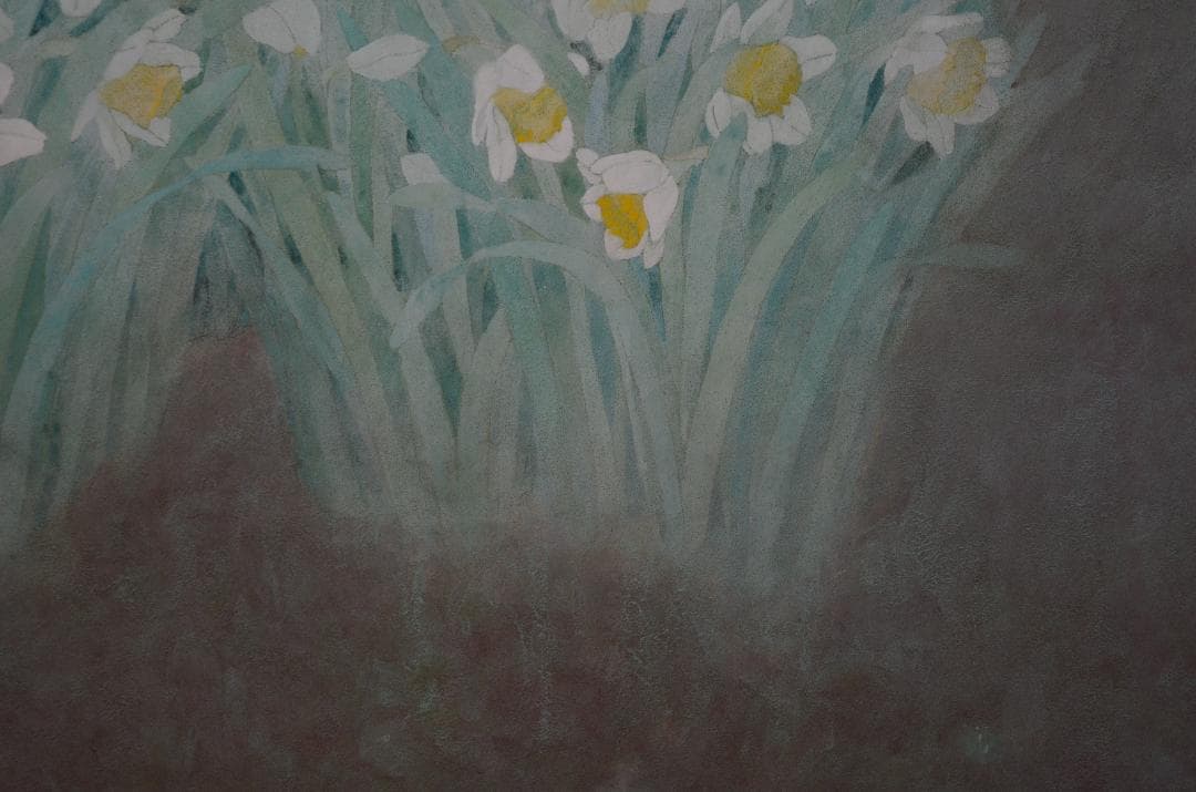 【作品名 「夢想」 岩絵の具】東山魁夷の流派