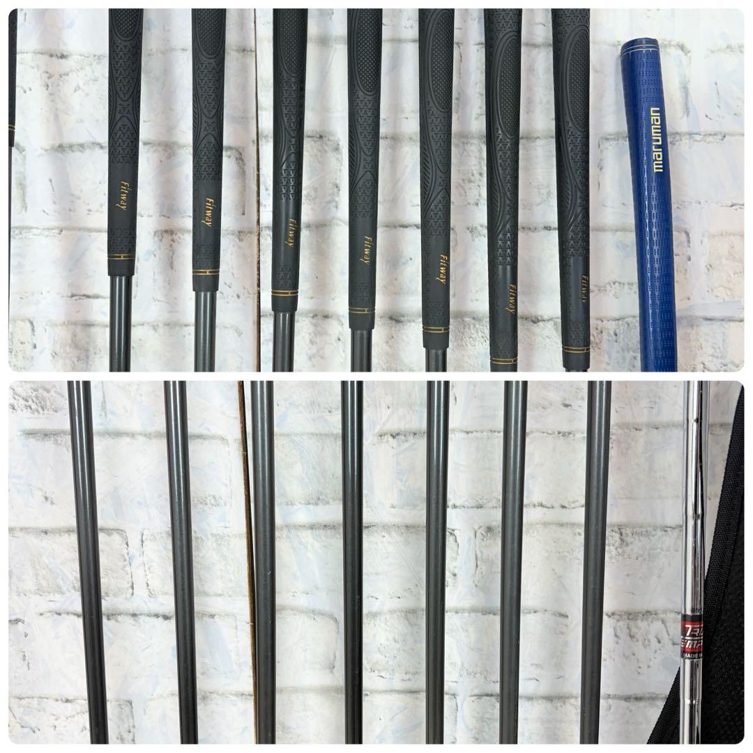 Tourstage FITWAY メンズクラブセット 11本 バッグほぼ未使用