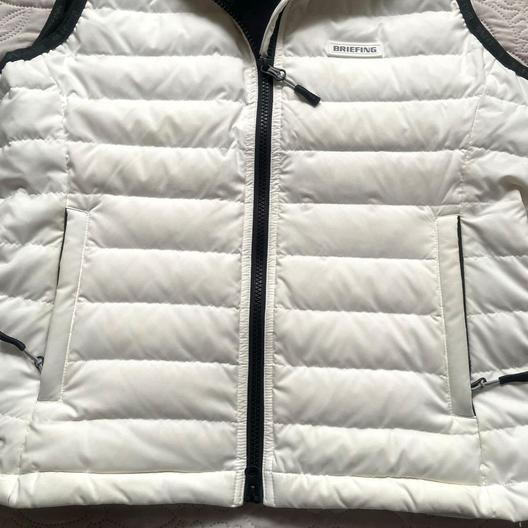 【みーくん 様】BRIEFING TAION 電熱ダウンベスト　ホワイトL