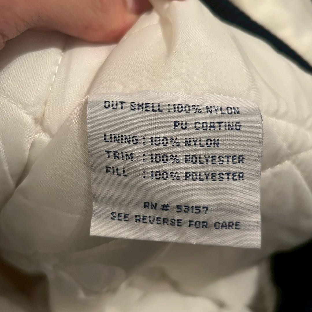 【希少】Majestic NYヤンキース ナイロンスタジャン 白 XXL