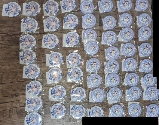 【55個】 竜胆尊 にじさんじ 缶バッジ セット DMMオンラインくじ